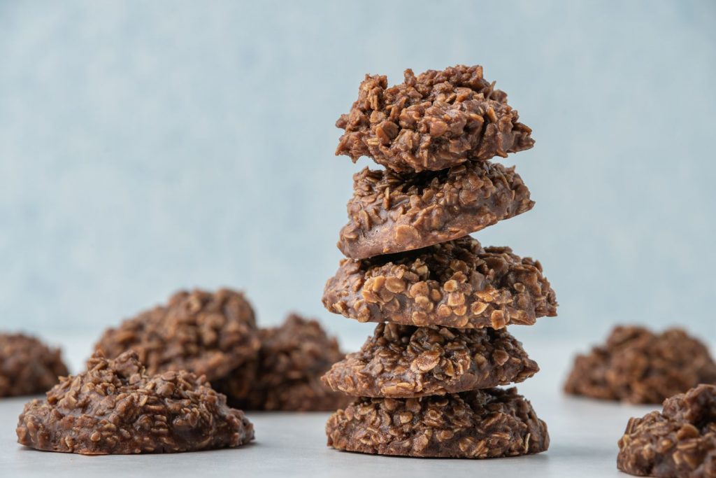 no bake cookies used for using almonds to replace peanuts post