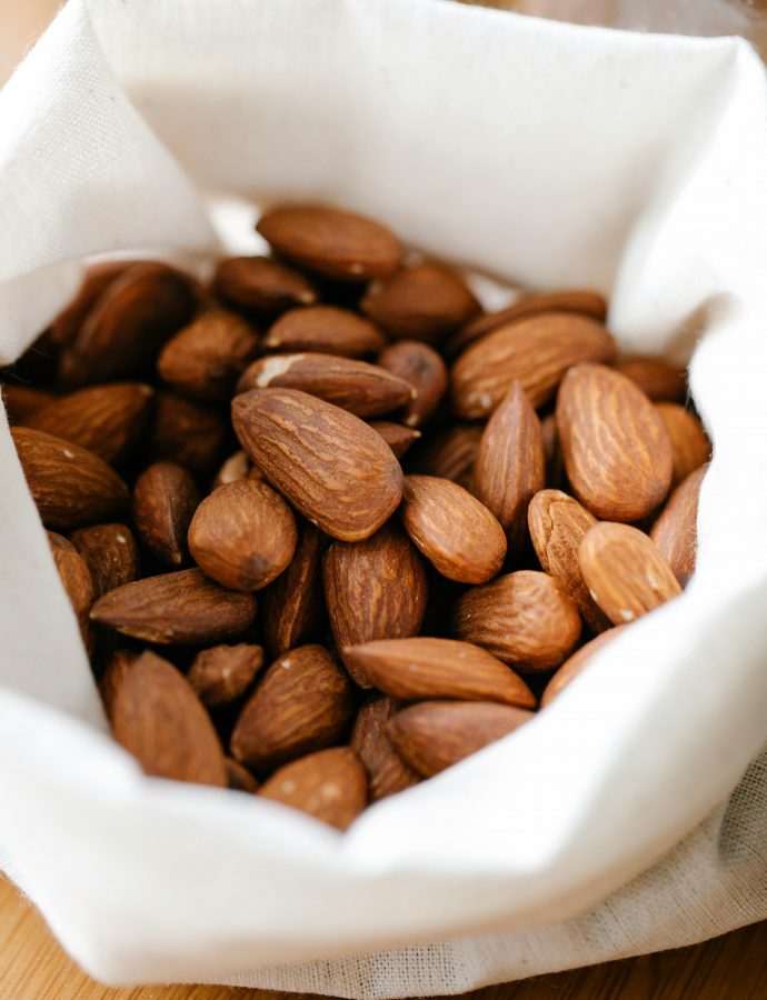 Using almonds to replace peanuts